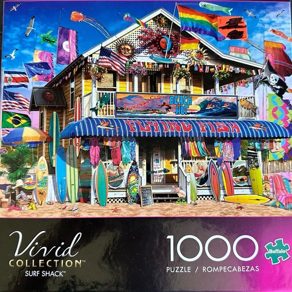 Buffalo David Bitton Other - Vivid Collection by Buffalo 1000 piece Puzzle Surf Shack